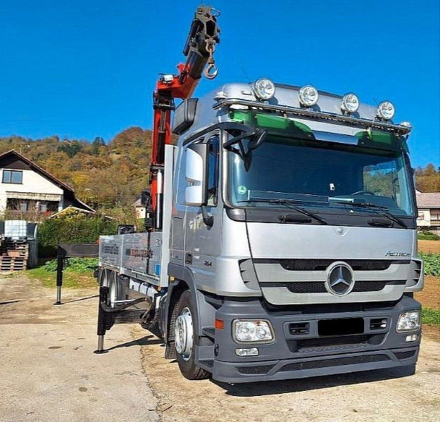 Mercedes-Benz ACTROS 2641 6x2 Crane PALFINGER PK 36002 - Бортова вантажівка/ Платформа, Вантажівка з маніпулятором: фото 2 Mercedes-Benz ACTROS 2641 6x2 Crane PALFINGER PK 36002 - Бортова вантажівка/ Платформа, Вантажівка з маніпулятором: фото 2