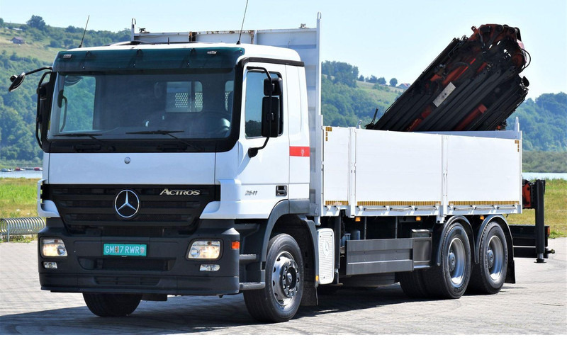 Mercedes-Benz ACTROS 2641 - Бортова вантажівка/ Платформа, Вантажівка з маніпулятором: фото 4 Mercedes-Benz ACTROS 2641 - Бортова вантажівка/ Платформа, Вантажівка з маніпулятором: фото 4
