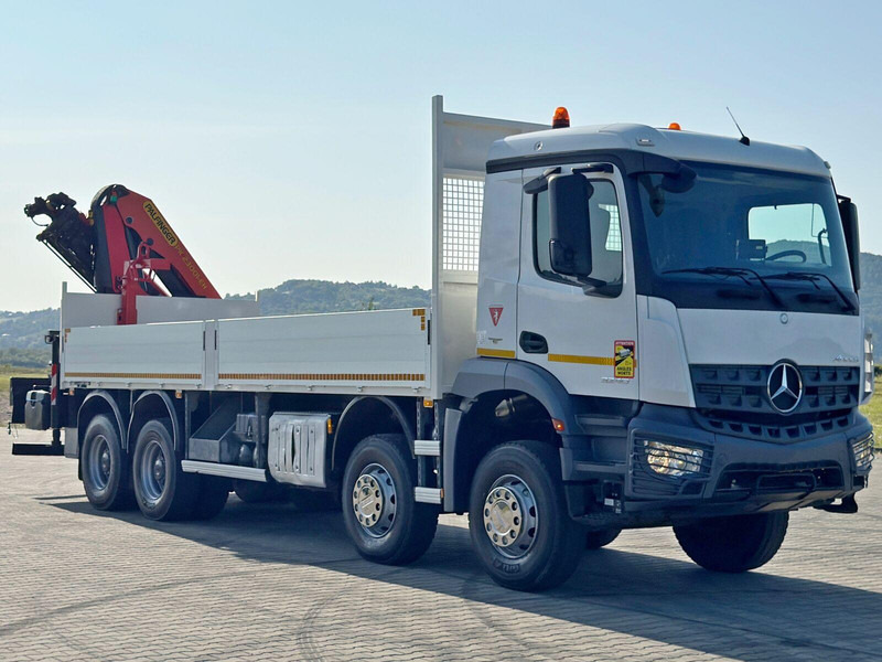 Mercedes-Benz ACTROS 3240 * PK 23001 - EH C+ FUNK / 8x4 * TOP - Бортова вантажівка/ Платформа, Вантажівка з маніпулятором: фото 4 Mercedes-Benz ACTROS 3240 * PK 23001 - EH C+ FUNK / 8x4 * TOP - Бортова вантажівка/ Платформа, Вантажівка з маніпулятором: фото 4