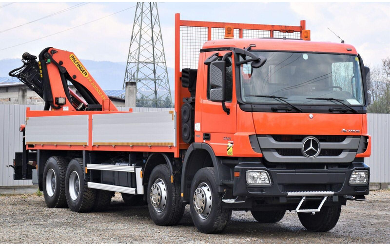 Mercedes-Benz ACTROS 3241 - Бортова вантажівка/ Платформа, Вантажівка з маніпулятором: фото 3 Mercedes-Benz ACTROS 3241 - Бортова вантажівка/ Платформа, Вантажівка з маніпулятором: фото 3