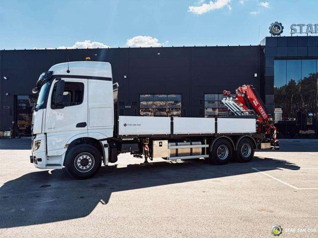 Mercedes-Benz ACTROS 3351 NEW 6x4 Fassi F485 Crane - Бортова вантажівка/ Платформа, Вантажівка з маніпулятором: фото 5 Mercedes-Benz ACTROS 3351 NEW 6x4 Fassi F485 Crane - Бортова вантажівка/ Платформа, Вантажівка з маніпулятором: фото 5