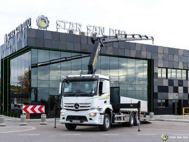 Mercedes-Benz AROCS 2532 6x2 PALFINGER PK 22002 - Бортова вантажівка/ Платформа, Вантажівка з маніпулятором: фото 1 Mercedes-Benz AROCS 2532 6x2 PALFINGER PK 22002 - Бортова вантажівка/ Платформа, Вантажівка з маніпулятором: фото 1