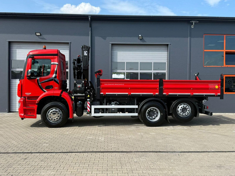 Mercedes-Benz AROCS 2532 // E6 // wywrotka 3-Stronna + HIAB HIDUO 158 B-2 // 6 - Самоскид вантажівка, Вантажівка з маніпулятором: фото 5 Mercedes-Benz AROCS 2532 // E6 // wywrotka 3-Stronna + HIAB HIDUO 158 B-2 // 6 - Самоскид вантажівка, Вантажівка з маніпулятором: фото 5