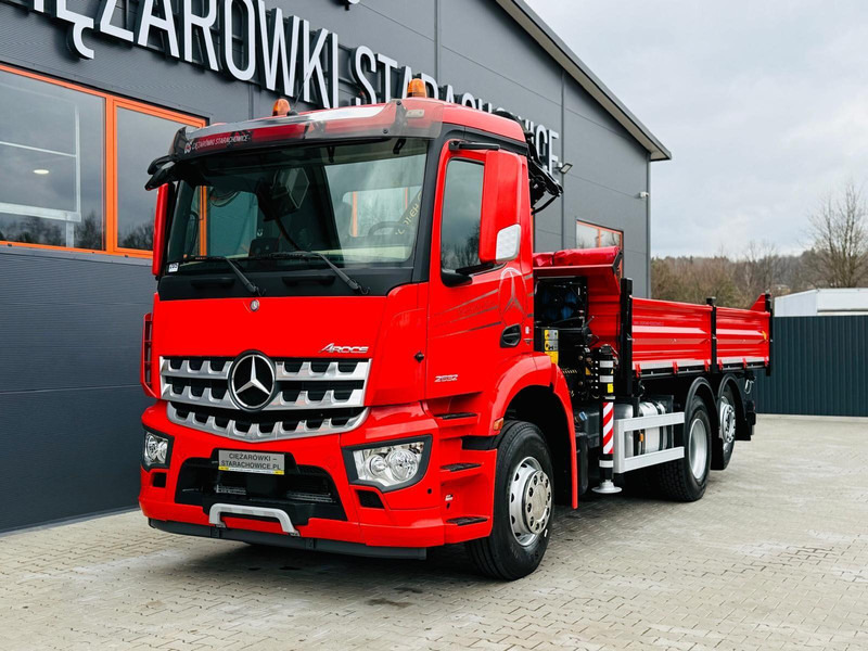 Mercedes-Benz AROCS 2532 // E6 // wywrotka 3-Stronna + PALFINGER PK 14001-EH / - Самоскид вантажівка, Вантажівка з маніпулятором: фото 2 Mercedes-Benz AROCS 2532 // E6 // wywrotka 3-Stronna + PALFINGER PK 14001-EH / - Самоскид вантажівка, Вантажівка з маніпулятором: фото 2