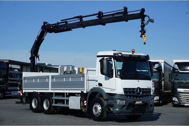 Mercedes-Benz AROCS / 2643 / 6 X 4 / SKRZYNIOWY + HDS / HIAB 228 E – 4 / WYS. - Бортова вантажівка/ Платформа, Вантажівка з маніпулятором: фото 2 Mercedes-Benz AROCS / 2643 / 6 X 4 / SKRZYNIOWY + HDS / HIAB 228 E – 4 / WYS. - Бортова вантажівка/ Платформа, Вантажівка з маніпулятором: фото 2