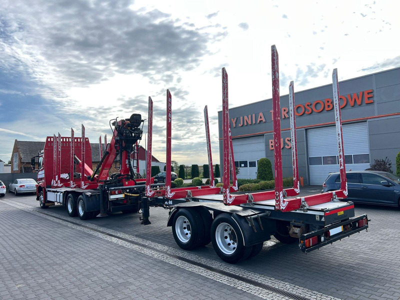 Mercedes-Benz AROCS 2645 EURO 6 6x4 TIMBER CARRIER HOLZTRANSPORT PALFINGER EPS - Лісовоз, Вантажівка з маніпулятором: фото 3 Mercedes-Benz AROCS 2645 EURO 6 6x4 TIMBER CARRIER HOLZTRANSPORT PALFINGER EPS - Лісовоз, Вантажівка з маніпулятором: фото 3