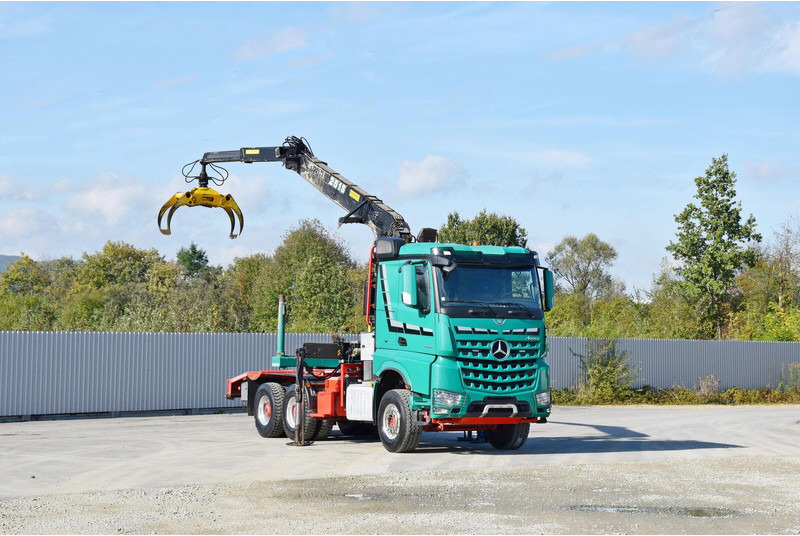 Mercedes-Benz AROCS 3363 *HOLZTRANSPORTER * LOGLIFT 251S /6x4 - Лісовоз, Вантажівка з маніпулятором: фото 2 Mercedes-Benz AROCS 3363 *HOLZTRANSPORTER * LOGLIFT 251S /6x4 - Лісовоз, Вантажівка з маніпулятором: фото 2