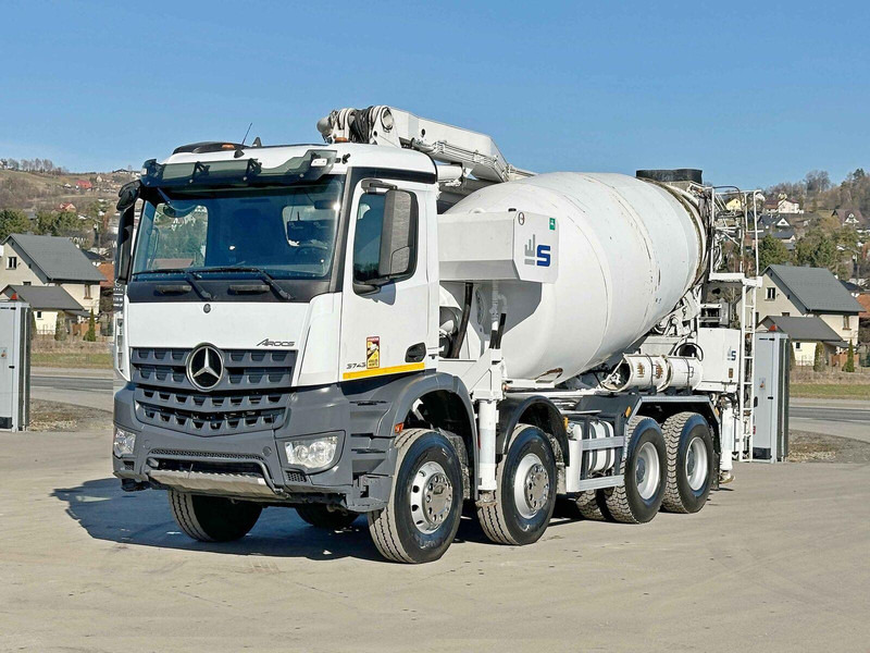 Mercedes-Benz AROCS 3743 * Betonpumpe + FUNK * 8x4 * TOP - Автобетонозмішувач: фото 2 Mercedes-Benz AROCS 3743 * Betonpumpe + FUNK * 8x4 * TOP - Автобетонозмішувач: фото 2