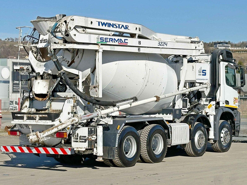 Mercedes-Benz AROCS 3743 * Betonpumpe + FUNK * 8x4 * TOP - Автобетонозмішувач: фото 5 Mercedes-Benz AROCS 3743 * Betonpumpe + FUNK * 8x4 * TOP - Автобетонозмішувач: фото 5