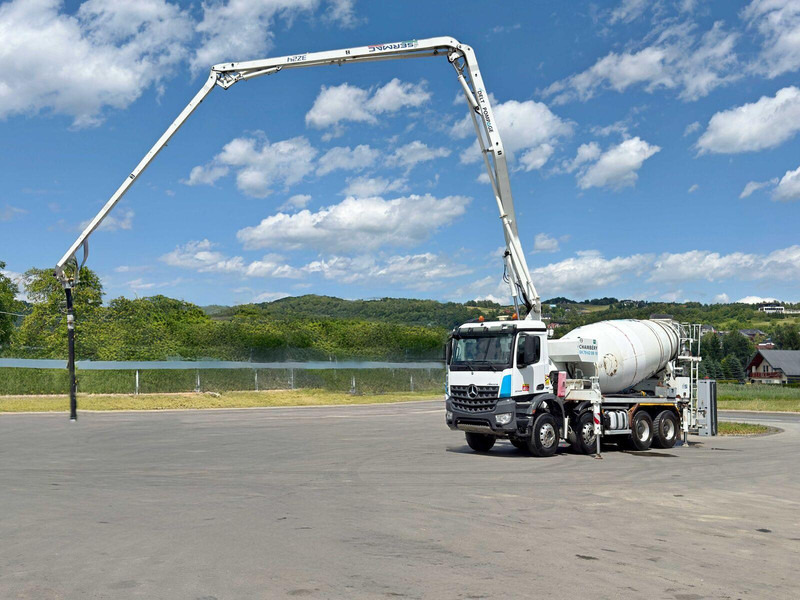 Mercedes-Benz AROCS 3743 * Betonpumpe + FUNK * 8x4 * TOP - Автобетонозмішувач: фото 4 Mercedes-Benz AROCS 3743 * Betonpumpe + FUNK * 8x4 * TOP - Автобетонозмішувач: фото 4