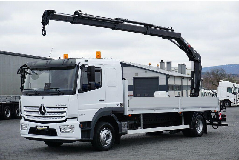 Mercedes-Benz ATEGO / 1224 / ACC / SKRZYNIOWY + HDS / HIAB 099 B - 3 DUO - Бортова вантажівка/ Платформа, Вантажівка з маніпулятором: фото 2 Mercedes-Benz ATEGO / 1224 / ACC / SKRZYNIOWY + HDS / HIAB 099 B - 3 DUO - Бортова вантажівка/ Платформа, Вантажівка з маніпулятором: фото 2