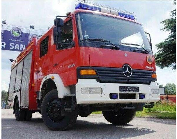 Mercedes-Benz ATEGO 1225 Firebrigade Feuerwehr - Пожежна машина: фото 1 Mercedes-Benz ATEGO 1225 Firebrigade Feuerwehr - Пожежна машина: фото 1