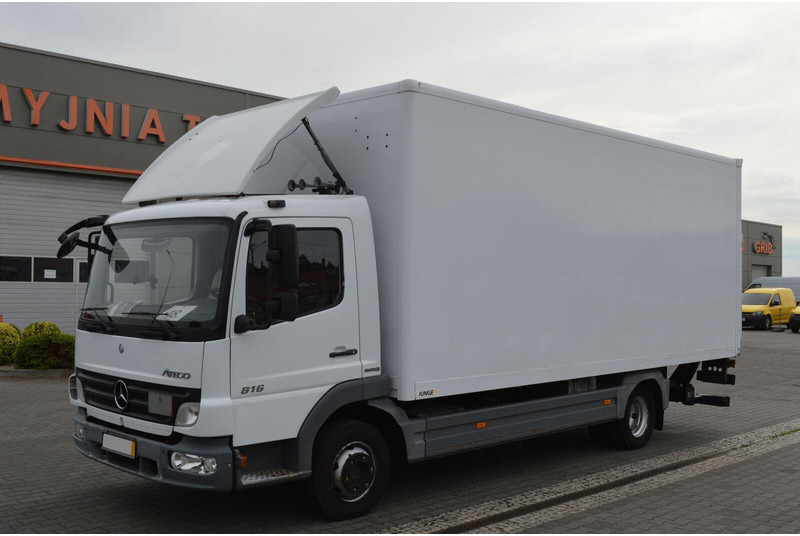 Mercedes-Benz ATEGO 816 CONTAINER+LIFT EURO 5 - Вантажівка з закритим кузовом: фото 1 Mercedes-Benz ATEGO 816 CONTAINER+LIFT EURO 5 - Вантажівка з закритим кузовом: фото 1