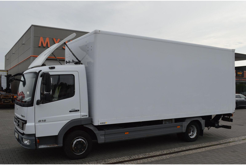 Mercedes-Benz ATEGO 816 CONTAINER+LIFT EURO 5 - Вантажівка з закритим кузовом: фото 2 Mercedes-Benz ATEGO 816 CONTAINER+LIFT EURO 5 - Вантажівка з закритим кузовом: фото 2