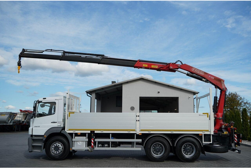 Mercedes-Benz / AXOR 2633 / 6X4 / SKRZYNIOWY - 6,55 M / MOCNA PODŁOGA / HDS FA - Бортова вантажівка/ Платформа, Вантажівка з маніпулятором: фото 3 Mercedes-Benz / AXOR 2633 / 6X4 / SKRZYNIOWY - 6,55 M / MOCNA PODŁOGA / HDS FA - Бортова вантажівка/ Платформа, Вантажівка з маніпулятором: фото 3