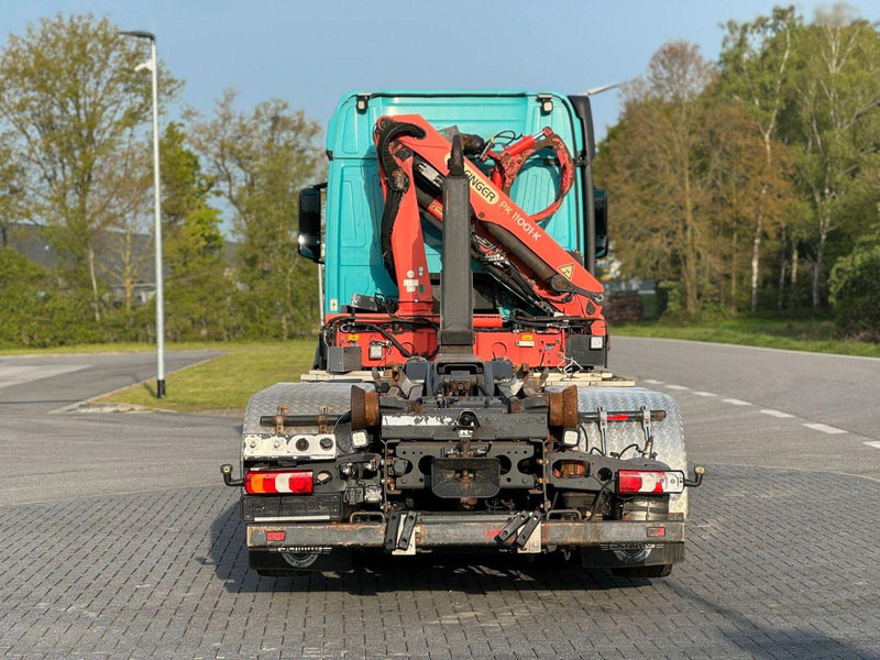 Mercedes-Benz Actros 2540 6x2 Abrollkipper Kran PK 11001 - Бортова вантажівка/ Платформа, Вантажівка з маніпулятором: фото 3 Mercedes-Benz Actros 2540 6x2 Abrollkipper Kran PK 11001 - Бортова вантажівка/ Платформа, Вантажівка з маніпулятором: фото 3