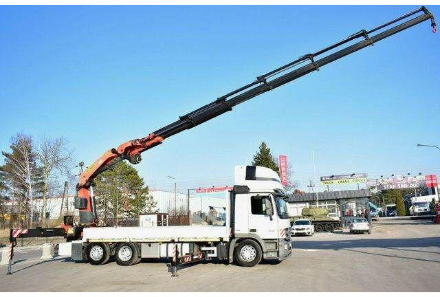 Mercedes-Benz Actros 2546 6x2 Palfinger PK 53002 Crane Kran - Бортова вантажівка/ Платформа, Вантажівка з маніпулятором: фото 3 Mercedes-Benz Actros 2546 6x2 Palfinger PK 53002 Crane Kran - Бортова вантажівка/ Платформа, Вантажівка з маніпулятором: фото 3