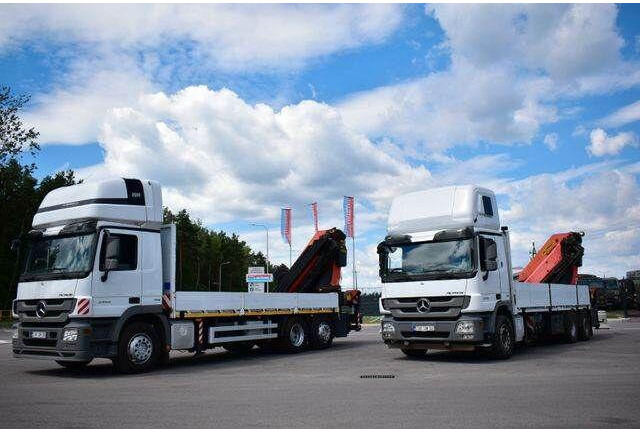 Mercedes-Benz Actros 2546 6x2 Palfinger PK 53002 Crane Kran - Бортова вантажівка/ Платформа, Вантажівка з маніпулятором: фото 5 Mercedes-Benz Actros 2546 6x2 Palfinger PK 53002 Crane Kran - Бортова вантажівка/ Платформа, Вантажівка з маніпулятором: фото 5