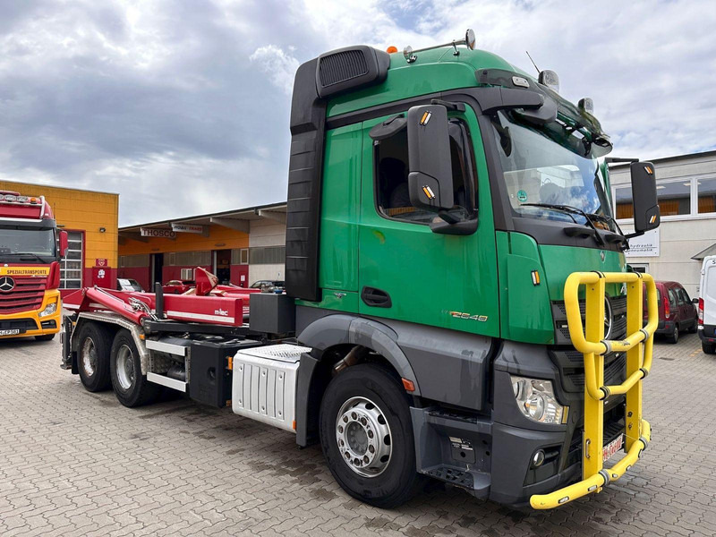 Mercedes-Benz Actros 4 3 Achser BM 963 2648 OM471 6x4 Fg - Гаковий мультиліфт вантажівка, Вантажівка з маніпулятором: фото 1 Mercedes-Benz Actros 4 3 Achser BM 963 2648 OM471 6x4 Fg - Гаковий мультиліфт вантажівка, Вантажівка з маніпулятором: фото 1