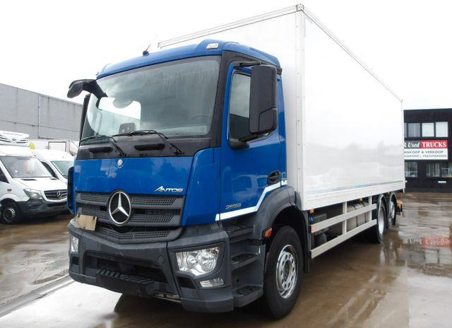 Mercedes-Benz Antos 2832 Koffer + tail lift 6x2 - Вантажівка з закритим кузовом: фото 1 Mercedes-Benz Antos 2832 Koffer + tail lift 6x2 - Вантажівка з закритим кузовом: фото 1