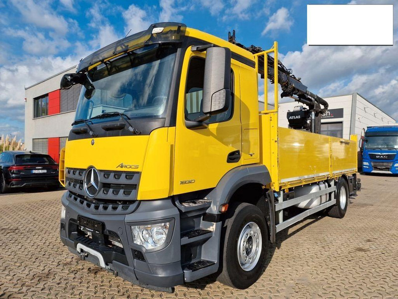 Mercedes-Benz Arocs 1830 - Бортова вантажівка/ Платформа, Вантажівка з маніпулятором: фото 1 Mercedes-Benz Arocs 1830 - Бортова вантажівка/ Платформа, Вантажівка з маніпулятором: фото 1