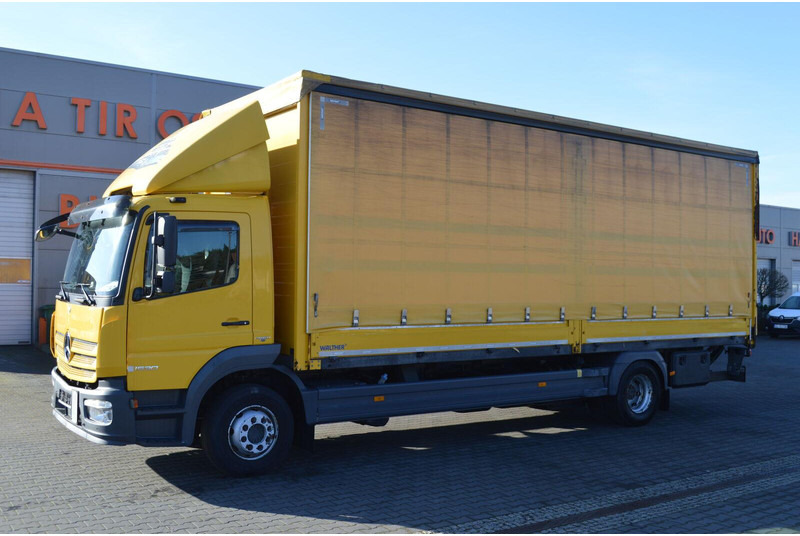 Mercedes-Benz Atego 1530 E6 PRITSCHE PLANE+LBW 1500 kg 1.HAND - Тентована вантажівка: фото 2 Mercedes-Benz Atego 1530 E6 PRITSCHE PLANE+LBW 1500 kg 1.HAND - Тентована вантажівка: фото 2