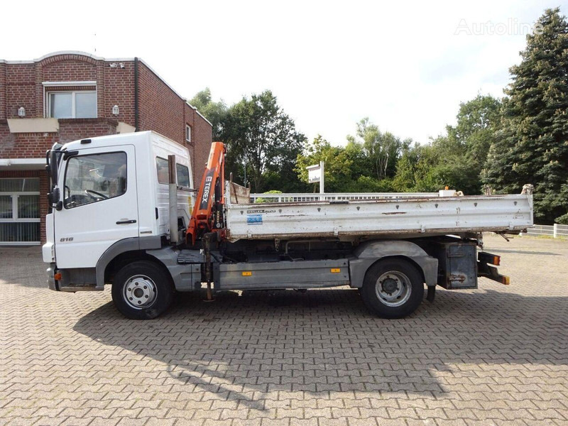 Mercedes-Benz Atego 818 - 3 way tipper+crane - Самоскид вантажівка, Вантажівка з маніпулятором: фото 3 Mercedes-Benz Atego 818 - 3 way tipper+crane - Самоскид вантажівка, Вантажівка з маніпулятором: фото 3