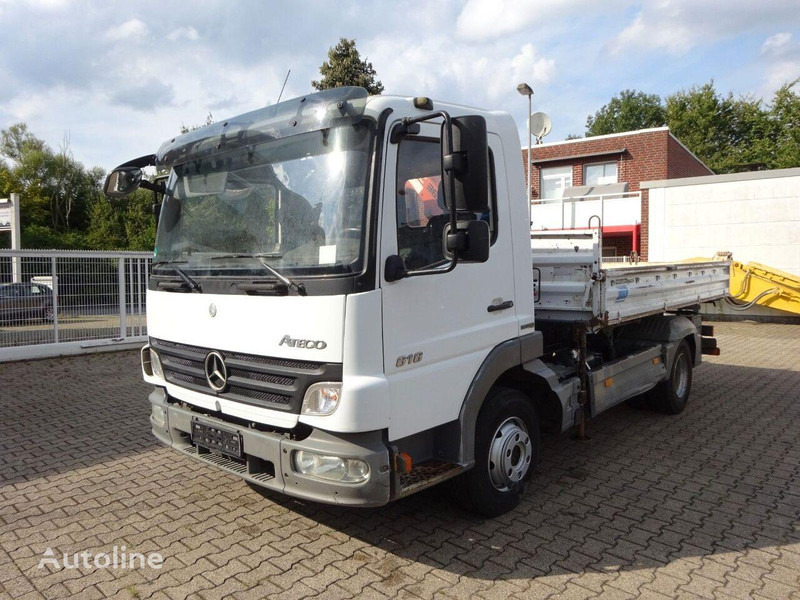 Mercedes-Benz Atego 818 - 3 way tipper+crane - Самоскид вантажівка, Вантажівка з маніпулятором: фото 2 Mercedes-Benz Atego 818 - 3 way tipper+crane - Самоскид вантажівка, Вантажівка з маніпулятором: фото 2