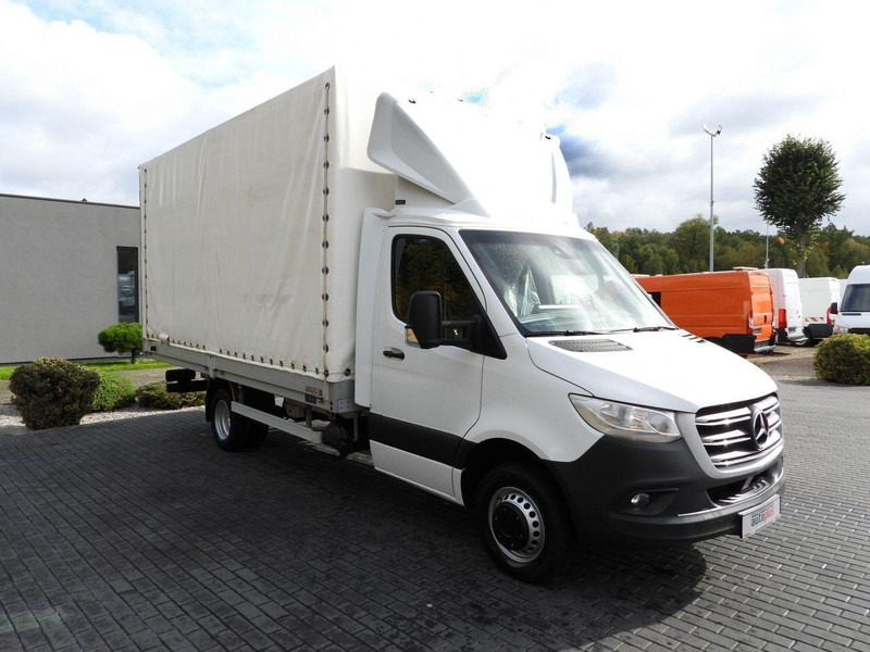 Mercedes-Benz SPRINTER 316 PLANDEKA 10 PALET BLIŹNIACZE KOŁA KLIMATYZACJA  165 - Тентований фургон: фото 4 Mercedes-Benz SPRINTER 316 PLANDEKA 10 PALET BLIŹNIACZE KOŁA KLIMATYZACJA  165 - Тентований фургон: фото 4