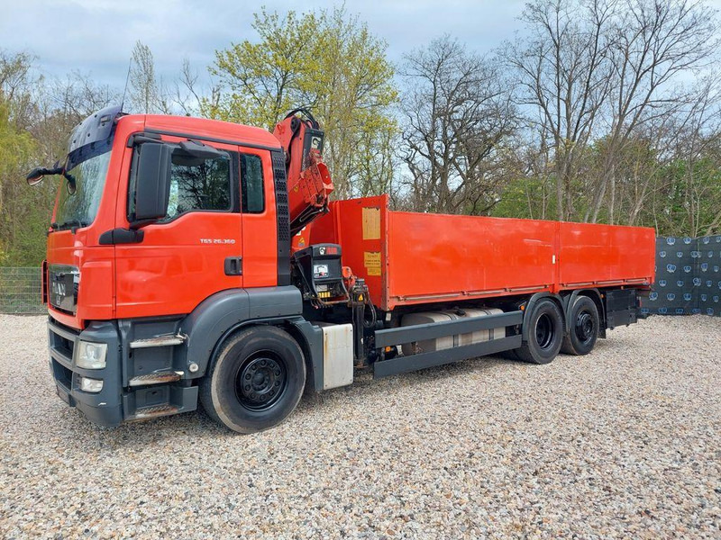 Mercedes-Benz TGS 26.360 FG 6x2, BL, daruval-HIAB 144, Euro5 - Бортова вантажівка/ Платформа, Вантажівка з маніпулятором: фото 1 Mercedes-Benz TGS 26.360 FG 6x2, BL, daruval-HIAB 144, Euro5 - Бортова вантажівка/ Платформа, Вантажівка з маніпулятором: фото 1