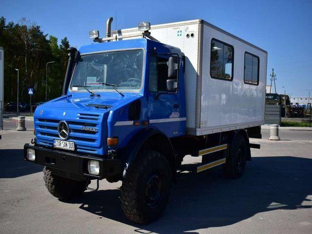 Mercedes-Benz Unimog Mercedes-Benz Unimog U 4000 4x4 Camper Expeditio - Вантажівка шасі, Вантажівка з маніпулятором: фото 4 Mercedes-Benz Unimog Mercedes-Benz Unimog U 4000 4x4 Camper Expeditio - Вантажівка шасі, Вантажівка з маніпулятором: фото 4