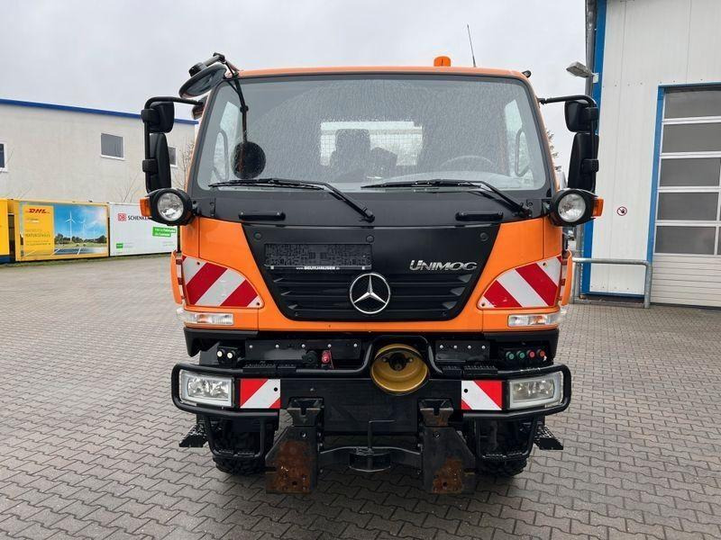 Mercedes-Benz Unimog U 20 4x4 Skip loader - Скіповий навантажувач вантажівка: фото 2 Mercedes-Benz Unimog U 20 4x4 Skip loader - Скіповий навантажувач вантажівка: фото 2