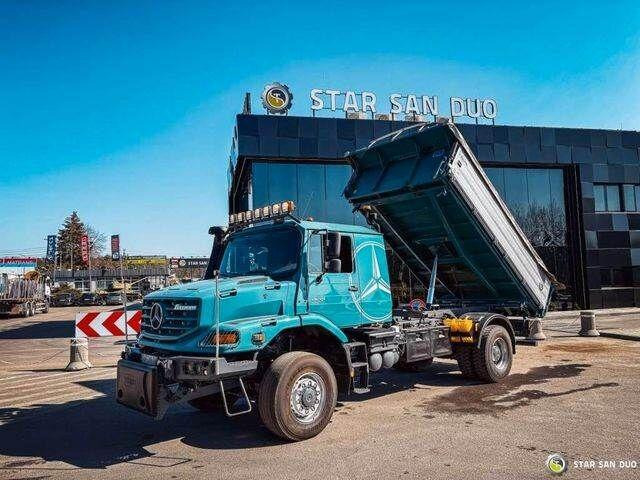 Mercedes-Benz Zetros 1833 4x4 Kipper Camper Chassis - Вантажівка шасі, Вантажівка з маніпулятором: фото 2 Mercedes-Benz Zetros 1833 4x4 Kipper Camper Chassis - Вантажівка шасі, Вантажівка з маніпулятором: фото 2