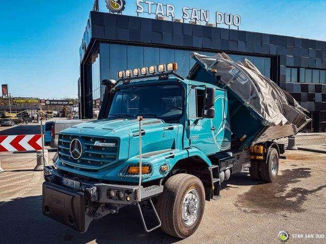 Mercedes-Benz Zetros 1833 4x4 Kipper Camper Chassis - Самоскид вантажівка, Вантажівка з маніпулятором: фото 4 Mercedes-Benz Zetros 1833 4x4 Kipper Camper Chassis - Самоскид вантажівка, Вантажівка з маніпулятором: фото 4