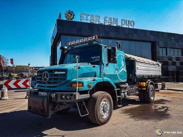 Mercedes-Benz Zetros 1833 4x4 Kipper Camper Chassis - Самоскид вантажівка, Вантажівка з маніпулятором: фото 3 Mercedes-Benz Zetros 1833 4x4 Kipper Camper Chassis - Самоскид вантажівка, Вантажівка з маніпулятором: фото 3