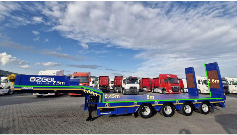 OZGUL NACZEPA LAWETA / LW4 / NISKOPODWOZIOWA / POSZERZANA / 4 OSIE / 1 - Низькорамна платформа напівпричіп: фото 2 OZGUL NACZEPA LAWETA / LW4 / NISKOPODWOZIOWA / POSZERZANA / 4 OSIE / 1 - Низькорамна платформа напівпричіп: фото 2