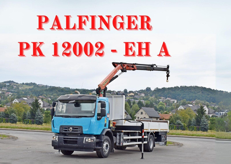 Renault C 320 - Бортова вантажівка/ Платформа, Вантажівка з маніпулятором: фото 1 Renault C 320 - Бортова вантажівка/ Платформа, Вантажівка з маніпулятором: фото 1