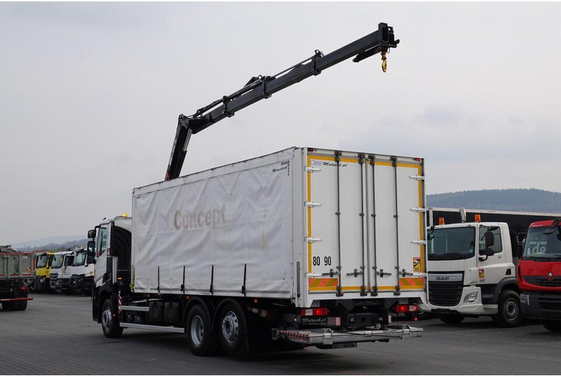 Renault C 380 / 6x2 / SKRZYNIOWY / HDS HIAB 138 B-3 WYSÓW 10,5 M / ROTAT - Тентована вантажівка: фото 3 Renault C 380 / 6x2 / SKRZYNIOWY / HDS HIAB 138 B-3 WYSÓW 10,5 M / ROTAT - Тентована вантажівка: фото 3