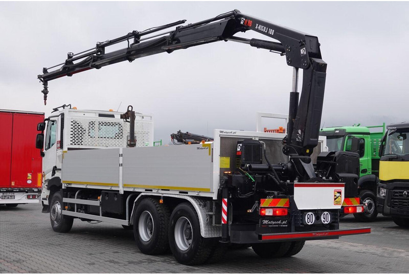 Renault C 380 / 6x4 / SKRZYNIOWY 6,6 m / + HDS HIAB 188 x-hiduo wysów: 1 - Бортова вантажівка/ Платформа, Вантажівка з маніпулятором: фото 3 Renault C 380 / 6x4 / SKRZYNIOWY 6,6 m / + HDS HIAB 188 x-hiduo wysów: 1 - Бортова вантажівка/ Платформа, Вантажівка з маніпулятором: фото 3