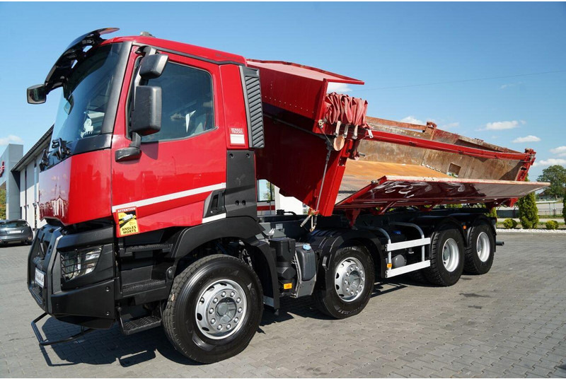 Renault C 430 / 8x4 / WYWROTKA DWUSTRONNA - 6M / HYDROBURTA / KLAPODRZW - Самоскид вантажівка: фото 3 Renault C 430 / 8x4 / WYWROTKA DWUSTRONNA - 6M / HYDROBURTA / KLAPODRZW - Самоскид вантажівка: фото 3