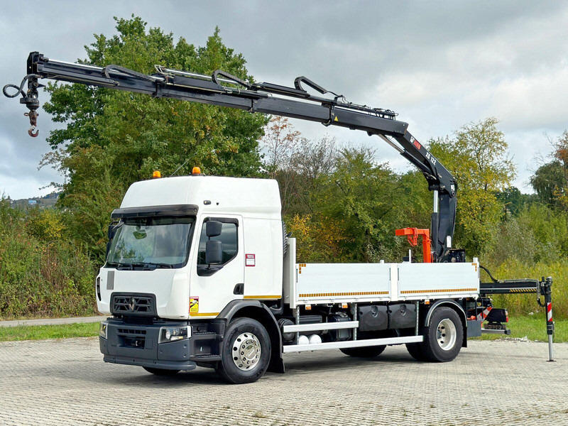 Renault C 430 * HIAB 122 B - 3 HIDUO + FUNK * TOP - Бортова вантажівка/ Платформа, Вантажівка з маніпулятором: фото 2 Renault C 430 * HIAB 122 B - 3 HIDUO + FUNK * TOP - Бортова вантажівка/ Платформа, Вантажівка з маніпулятором: фото 2
