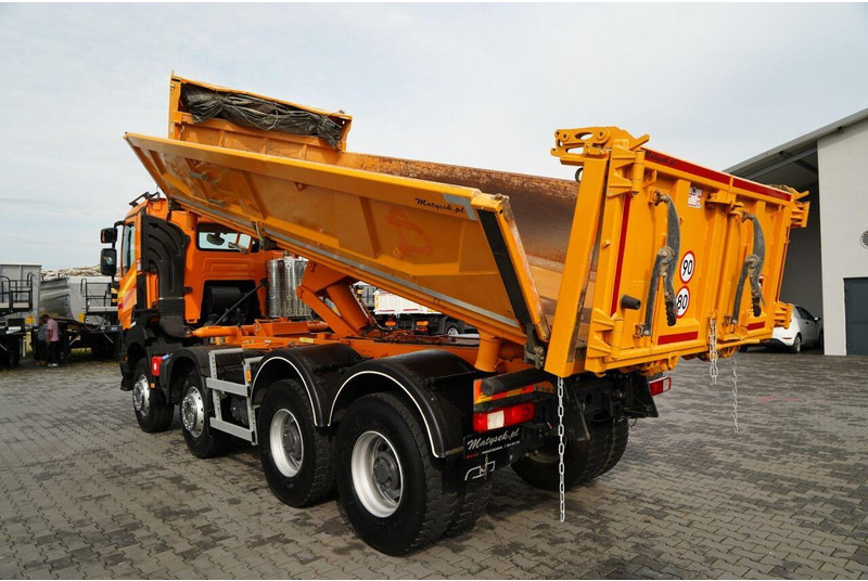 Renault K 480 / 8x4 / WYWROTKA DWUSTRONNA / HYDROBURTA / KLAPODRZWI / S - Самоскид вантажівка: фото 4 Renault K 480 / 8x4 / WYWROTKA DWUSTRONNA / HYDROBURTA / KLAPODRZWI / S - Самоскид вантажівка: фото 4