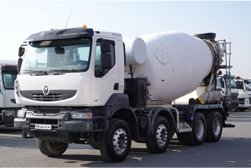 Renault KERAX 410 / 8X4 / BETONOMIESZARKA / GRUSZKA CIFA / 9 m3 / SPROWA - Автобетонозмішувач: фото 1 Renault KERAX 410 / 8X4 / BETONOMIESZARKA / GRUSZKA CIFA / 9 m3 / SPROWA - Автобетонозмішувач: фото 1