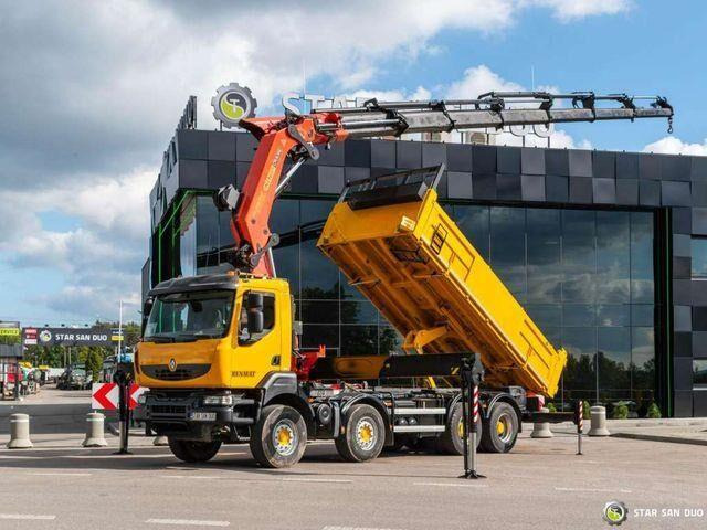 Renault KERAX 450 8x4 PALFINGER PK 60002 Crane Tipper - Самоскид вантажівка, Вантажівка з маніпулятором: фото 5 Renault KERAX 450 8x4 PALFINGER PK 60002 Crane Tipper - Самоскид вантажівка, Вантажівка з маніпулятором: фото 5