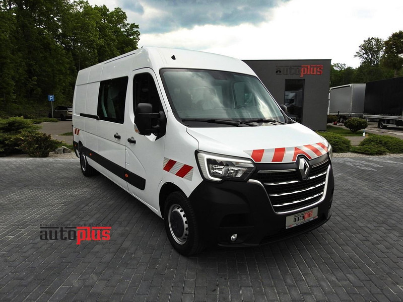 Renault MASTER FURGON BRYGADÓWKA  6 MIEJSCA TEMPOMAT NAWIGACJA KLIMATYZA - Мікроавтобус, Пасажирський фургон: фото 1 Renault MASTER FURGON BRYGADÓWKA  6 MIEJSCA TEMPOMAT NAWIGACJA KLIMATYZA - Мікроавтобус, Пасажирський фургон: фото 1
