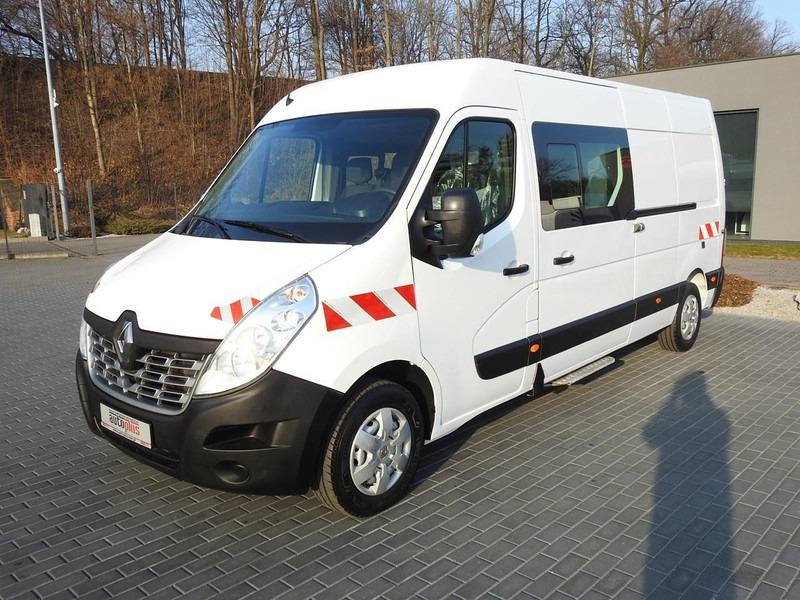 Мікроавтобус, Пасажирський фургон Renault MASTER FURGON BRYGADÓWKA 7 MIEJSC TEMPOMAT KLIMATYZACJA 130KM: фото 6 Мікроавтобус, Пасажирський фургон Renault MASTER FURGON BRYGADÓWKA 7 MIEJSC TEMPOMAT KLIMATYZACJA 130KM: фото 6