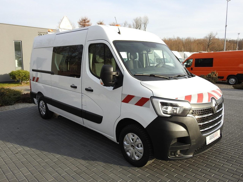 Renault MASTER FURGON BRYGADÓWKA  7 MIEJSC TEMPOMAT KLIMATYZACJA LEDY  1 - Мікроавтобус, Пасажирський фургон: фото 4 Renault MASTER FURGON BRYGADÓWKA  7 MIEJSC TEMPOMAT KLIMATYZACJA LEDY  1 - Мікроавтобус, Пасажирський фургон: фото 4