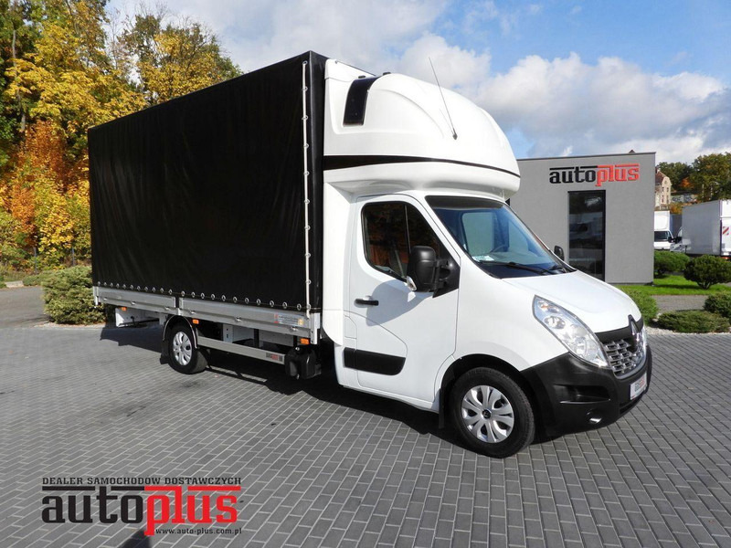 Renault MASTER PLANDEKA 10 PALET WEBASTO TEMPOMAT KLIMATYZACJA 170KM [ - Тентований фургон: фото 1 Renault MASTER PLANDEKA 10 PALET WEBASTO TEMPOMAT KLIMATYZACJA 170KM [ - Тентований фургон: фото 1