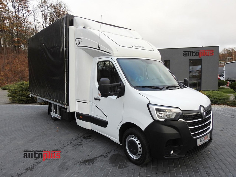 Renault MASTER PLANDEKA 10 PALET WEBASTO TEMPOMAT KLIMATYZACJA LEDY PNEU - Тентований фургон: фото 1 Renault MASTER PLANDEKA 10 PALET WEBASTO TEMPOMAT KLIMATYZACJA LEDY PNEU - Тентований фургон: фото 1