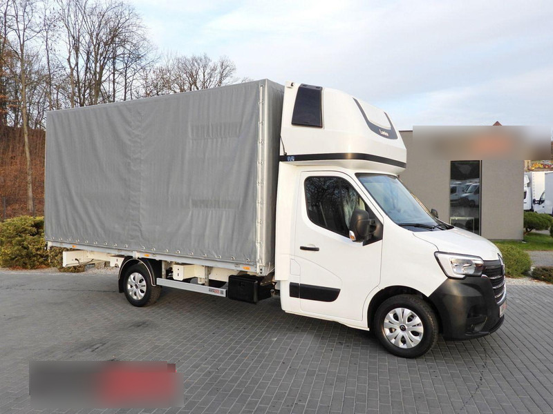 Renault MASTER PLANDEKA 10 PALET WEBASTO TEMPOMAT LEDY PNEUMATYKA KLIMAT - Тентований фургон: фото 1 Renault MASTER PLANDEKA 10 PALET WEBASTO TEMPOMAT LEDY PNEUMATYKA KLIMAT - Тентований фургон: фото 1
